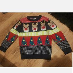 Boys Christmas Jumper
Age 4-5.
Very Good condition