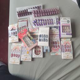 All unused and unopened.  Various different makes. No separate glue included. Some are tabs some are glue. 17 Boxes and packets. The packet ones 2 of them have 4 sets in. Selling as they are sitting collecting dust!