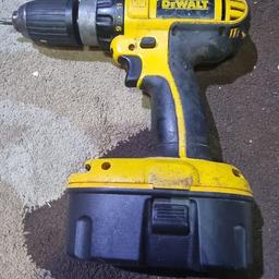 used good condition fully working drill and battery only no charger 