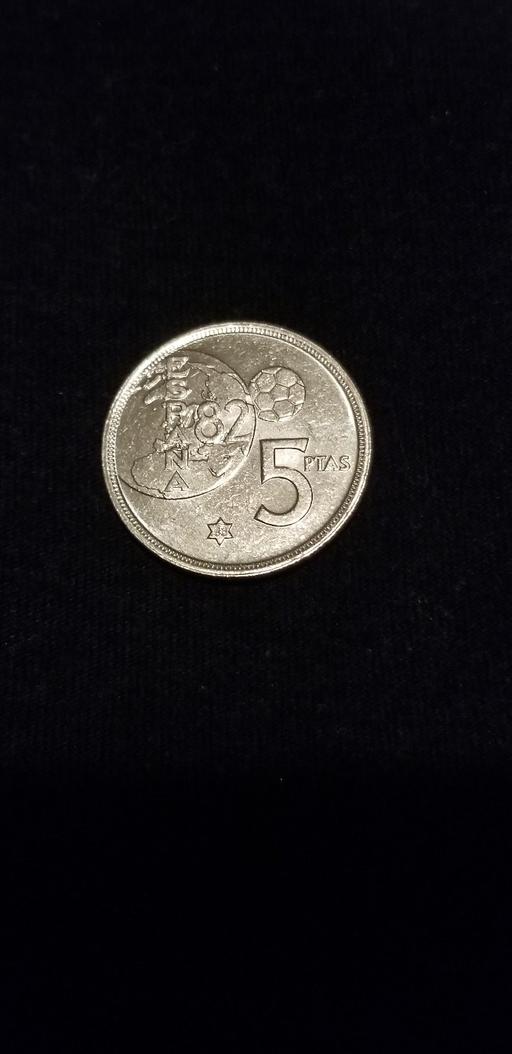 Buy & Sell North London Enfield - Photos for 5 Pesetas 1982 FIFA World Cup Coin 