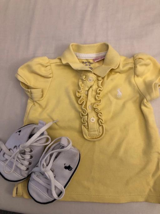 Buy & Sell Northumberland Hutton Park - Northumberland - Photos for Ralph Lauren polo shirt and booties 