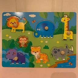 wooden animal jigsaw 

collection only 
cash or bank transfer only 
no shpock wallet 
no offers