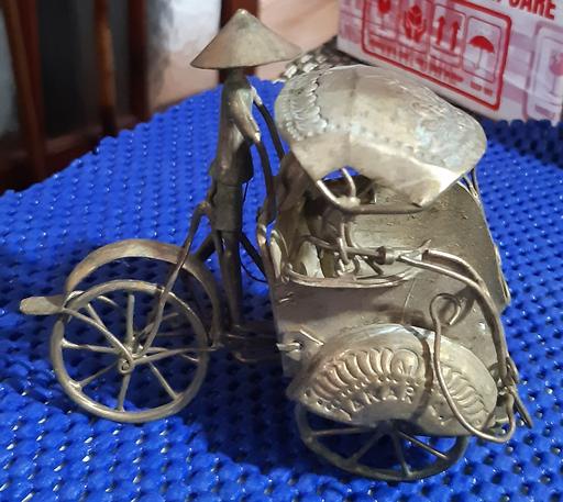 Buy & Sell Merseyside Saint Helens - Photos for vintage Indonesian metal rickshaw a