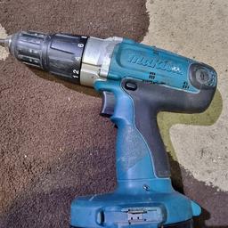 used good condition fully working one battery 2 drills