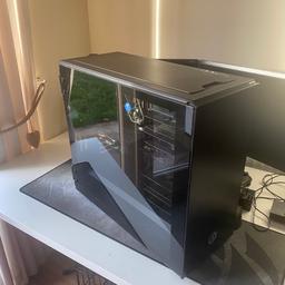 PC Specs:

- Intel(R) Core i5-9400F- 6-Core 2.90GHz, 4.10GHz Turbo - 9MB Cache
- HDD: 1TB Seagate BarraCuda SATA-III s 7200RPM Hard Drive
- Windows 10 64-bit edition
- Memory: 16GB (2x8GB) DDR4/2400mhz
- Motherboard: I’m not sure recently upgraded and changed still has 4 RAM slots with a USB 3.1
- Powersupply: Corsair CX650 650W Bronze Gaming Power Supply
- Graphics Card: MSI GeForce GTX 1660 6GB
- Video Capture: Bulit-in Elgato HD60 Pro 1080p at 60fps

Bought for £1,107.60 from CyberPower PC’s
