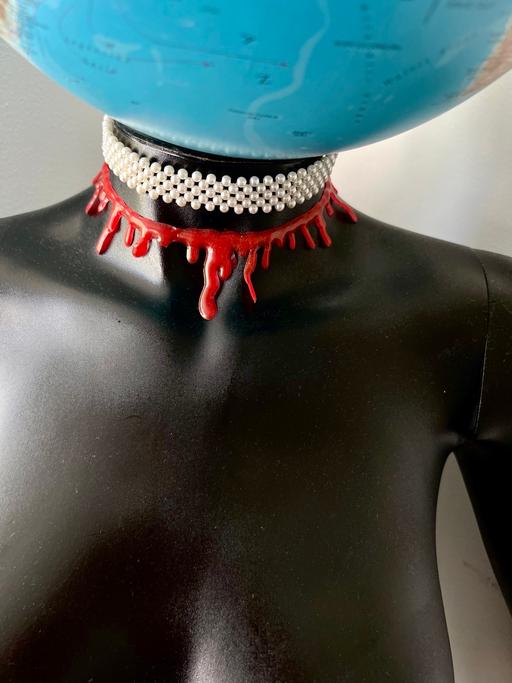 Buy & Sell South West London Wandsworth - South West London - Photos for Red Blood Necklace Choker Halloween Costume