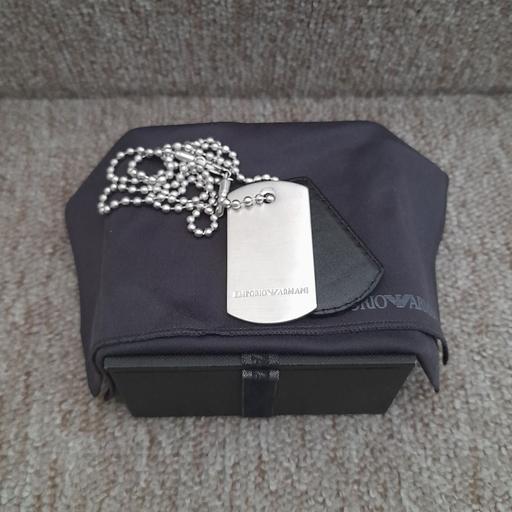 Buy & Sell Greater Manchester Tameside - Photos for Jewellery: Armani Dog Tag