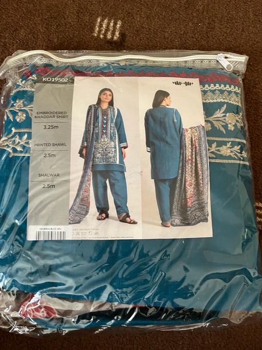 Buy & Sell East London - Photos for Khadi unstitched suit with dobata