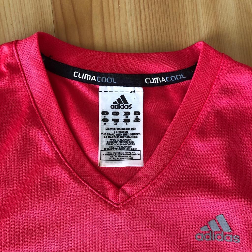 Adidas Shirt Damen Farbe pink leider am Foto nicht gut erkennbar Größe 34