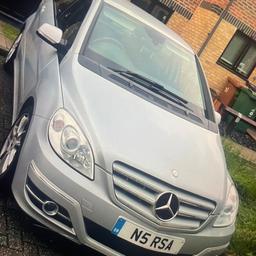 Hi
I am selling my beloved Mercedes’ B150 
All colour coded
Automatic
Built in phone/stereo CD
Starter motor changed 2 months ago
Alloy wheels
Black leather / cloth chairs 
Petrol & ULEZ free
Cheap road tax

***QUICK SALE GEARBOX GONE***

Everything else works fine
Starts up 

No time wasters please
Collection from chingford with recovery

Thankyou 

£699