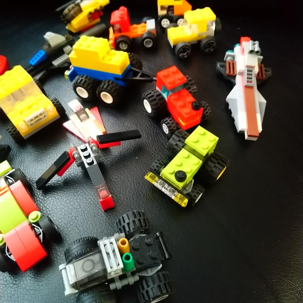 Lego builds, various types of own builds.
Can be broken up and made into something different.
Sold as seen, collection only.
Please check out my other listings too as I have lots of other items for sale..