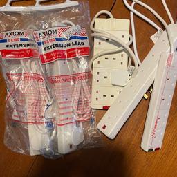 Have accumulated a few extension leads over the years. Now surplus to requirements. A couple are new/in packet. (Any more I find, you can have). Prefer to sell as a job lot!!

Prefer collection, however can deliver locally for mileage. (No posting).