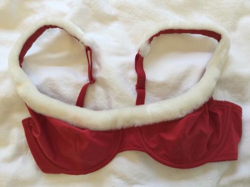 Buy & Sell Bracknell Forest Binfield - Bracknell Forest - Photos for Christmas bra with sumptuous soft fur trim