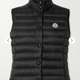 Liane quilted shell down vest
Colour: Black
Size: 1 equivalent to UK size 8