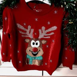 ASSORTMENT OF CHILDRENS CHRISTMAS CLOTHES. PRICES AND SIZES ON CLOTHES