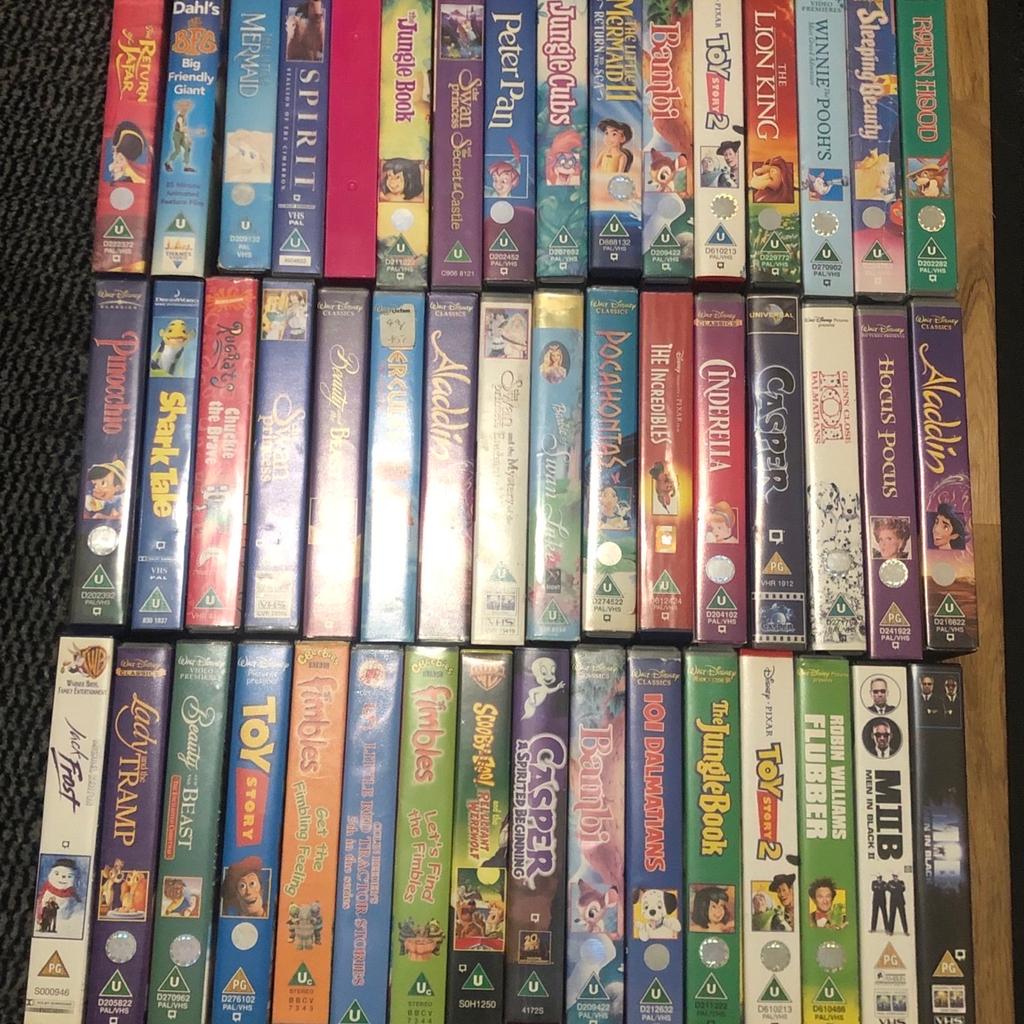 Disney VHS tapes in WV2 Wolverhampton for £10.00 for sale | Shpock
