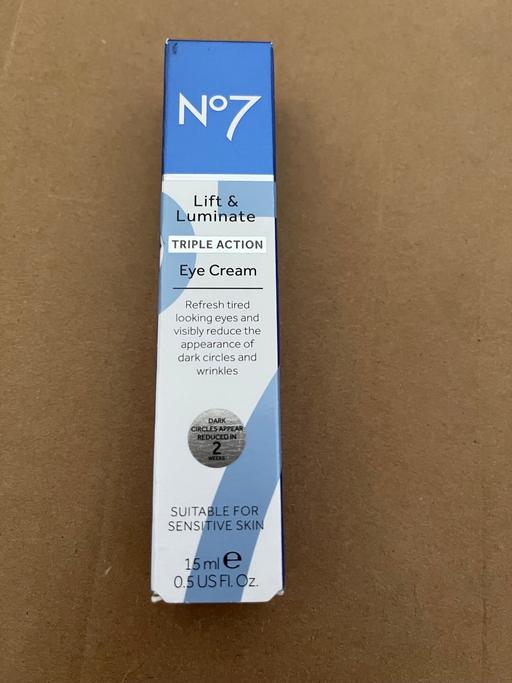 Buy & Sell South West London Streatham Common - South West London - Photos for No7 Lift & Luminate TRIPLE ACTION Eye cream