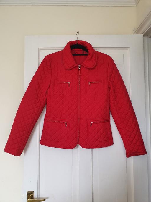 Buy & Sell South East London Croydon - Photos for Hobbs Red Quilted Jacket - Size 8