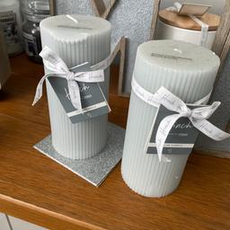X2 candles Mrs Hinch colour is grey never used