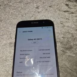 Samsung galaxy A5 used in good fully working condition collection only