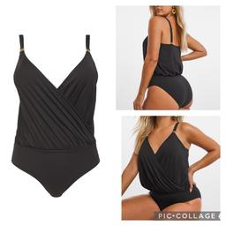 MAGISCULPT (tummy shaper) Twist Front Blouson Swimsuit- Black- size 20, Brand New.
Collection hoddesdon
Also on other sites