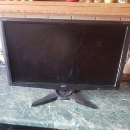 acer monitor spares or repairs. back light I think has gone