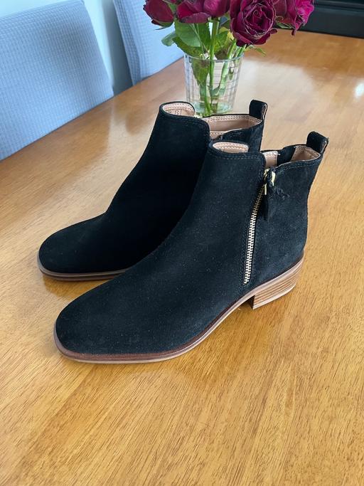 Buy & Sell South West London Streatham Common - South West London - Photos for New womens M&S suede black boots size 4.5