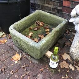 large reclaimed stone trough.


Reclaimed very heavy large stone garden trough

I have placed a bottle of wine next to it to give an idea of size

Viewing welcome