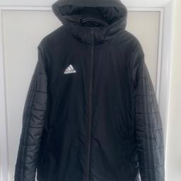 Mens adidas coat
Black
Zip pockets

Worn a few times very good condition 

Collection only