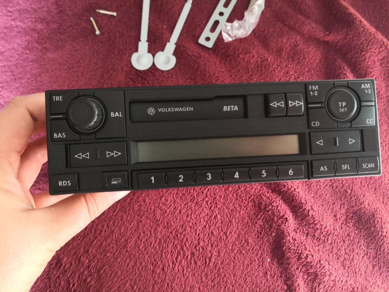Original VW Beta Radio von Blaupunkt Polo 6N in 37627 Stadtoldendorf ...