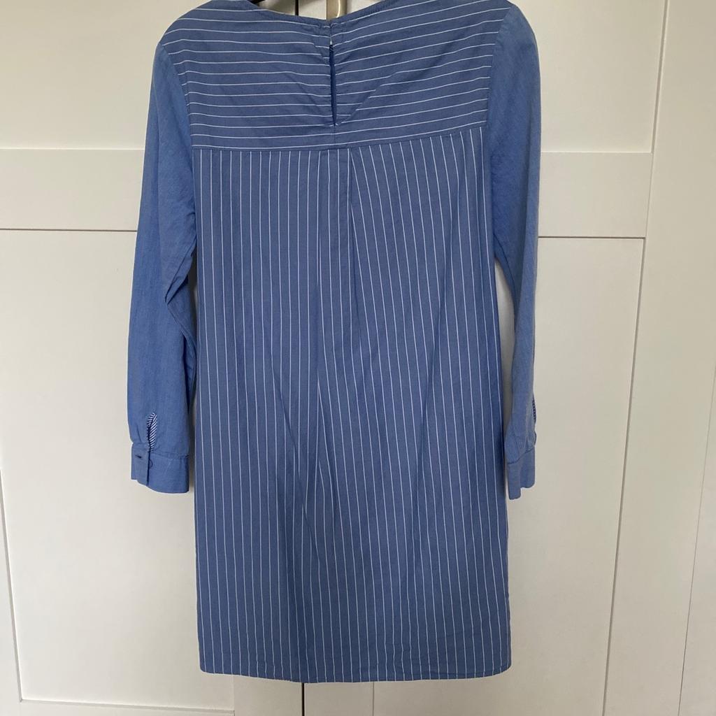 Girls Zara shirt dress aged 9/10 only worn once in excellent condition