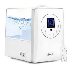 LEVOIT Humidifiers for Bedroom Large Room 6L Warm and Cool Mist for Families Plants with Built-in Humidity Sensor, Essential Oil, Air Vaporizer with Remote Control, Timer Setting - White

This is an ex-display item that was used once (please see pictures)

Product Description:

WARM & COOL MIST: With an advanced hybrid design, the LV600HH offers warm and cool mist to enjoy the highest quality experience. The dual temp design gives you the freedom to choose your preferred mist at any time, with unique benefits for each

WARM MIST TECHNOLOGY: The LV600HH’s unique warm mist feature offers up to 4x faster humidification than other leading cool-mist humidifiers and provides greater relief from symptoms caused by winter colds and the flu

PERFECT FOR LARGE ROOMS: With a mist output of up to 500 mL/hr, the LV600HH can easily handle spaces as large as 753 ft² / 70 m². The large 6-litre tank allows you to humidify continuously for up to 50 hours, saving you the trouble of frequent refills