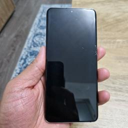 Samsung Galaxy S20 5G 128GB (unlocked)

Screen has a crack on the side and follows along the middle. Been using it for months with that crack and does not affect me using the phone. When phone on and using it you can not tell there's a crack on there. ALL functions work. just the phone is for sale.