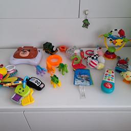 mixture of baby toys. all in good working order.