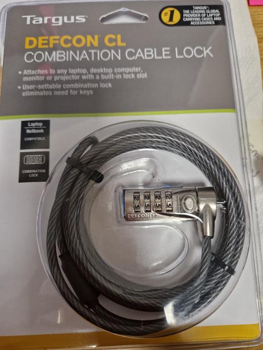 Buy & Sell West Midlands Birmingham - Photos for laptop cable lock new