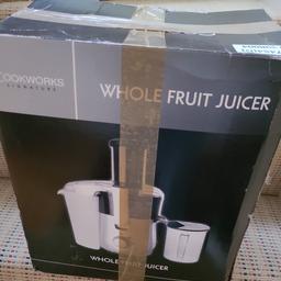 cookworks whole fruit juicer