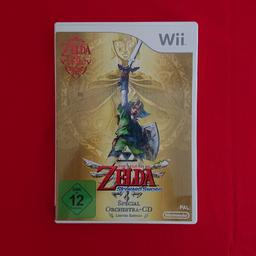 Spiel für die Nintendo Wii

The Legend of Zelda - Skyward Sword

Neben dem Spiel gehört auch eine Jubiläums Audio-CD mit Booklet zum Paket dazu.

Hülle, Spiel-CD, Anleitung, Audio-CD und Booklet sind in gutem Zustand und weisen kaum Gebrauchsspuren auf.

Spiel wird bei Bedarf und Übernahme der Versandkosten (2 €) auch versandt.

Bezahlung per PayPal ist möglich.