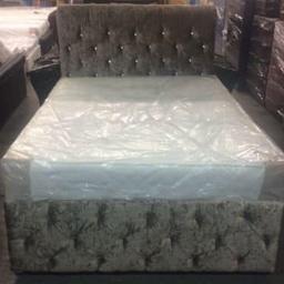ROMNEY DIVAN WITH HEADBOARD - SINGLE £275.00

ROMNEY DIVAN WITH HEADBOARD - 4 FOOT £350.00

ROMNEY DIVAN WITH HEADBOARD - DOUBLE £350.00

ROMNEY DIVAN WITH HEADBOARD - KING SIZE £450.00

ROMNEY DIVAN WITH HEADBOARD - SUPER KING £550.00

HAND MADE
AVAILABLE IN LEATHER CHENILLE CRUSHED VELVET  OPTIONS
SOLID DIVAN BASE 
CHROME FEET
STURDY AND SOLID BED FRAME 
DIAMANTE OR STUDS

ADD EXTRA £30 PER DRAWER 
MATTRESS SOLD SEPERATELY

 B&W BEDS 

Unit 1-2 Parkgate Court 
The gateway industrial estate
Parkgate 
Rotherham
S62 6JL 
01709 208200
Website - bwbeds.co.uk 
Facebook - B&W BEDS parkgate Rotherham 

Free delivery to anywhere in South Yorkshire Chesterfield and Worksop on orders over £100

Same day delivery available on stock items when ordered before 1pm (excludes sundays)

Shop opening hours - Monday - Friday 10-6PM  Saturday 10-5PM Sunday 11-3pm