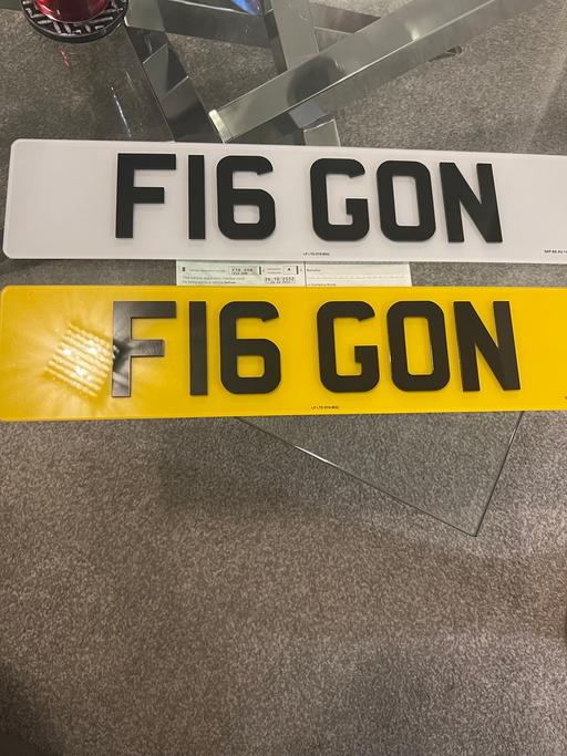 Vehicles Essex Braintree - Photos for F16 GON private plate on retention