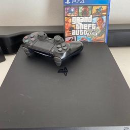 Verkaufe eine PS4 im guten Zustand.
Inkl
Dualshock Controller
GTA 5 (Grand Theft Auto 5)
Netzkabel

Versand möglich