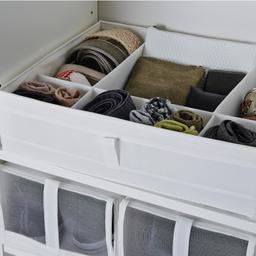 box compartment
can be used for underwear storage