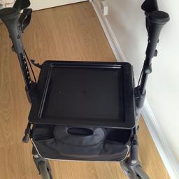 Rollator. Folds for storage & transporting in boot. Used but in good condition