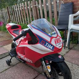 kids motor bike working all good i dont have the charger for it but it working my kids dont use it any more