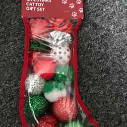 Brand new cat Christmas stocking