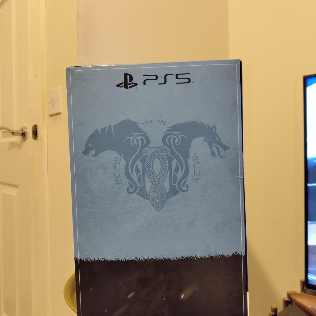 God Of War Ragnarok Collector's Edition PS5 & PS4 ⚔️

This is brand new and I only opened the postage box to take real pictures of it instead of using stock. I believe I'm the only one on shpock who's selling it.

I can send this out with Royal Mail Special Delivery service or you can collect to save your money if you're local.

 God of War Ragnarök Collector's Edition includes:

Physical items:

•Full Game for PS4 and PS5 (printed voucher)
•16 in Mjölnir (replica) Hammer
•Dwarven Dice Set
•Two 2 in Vanir Twins Carvings
•Steelbook Display Case ( no game disc included)
•Knowledge Keeper’s Shrine
•Digital Contents Voucher

Digital items:

•Darkdale Armour
•Darkdale Attire (Cosmetic)
•Darkdale Axe Grip
•Darkdale Blades Handles
•Dark Horse digital art book
•Official digital soundtrack
•PSN avatar set for PS4/PS5
•PlayStation4 theme

BONUS: I have the pre-order bonus of the God of War Ragnarok Risen Snow Armour Set that I'll give. (other sellers keep this)

Feel free to ask me anything :)