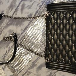 large studded bag from Zara
