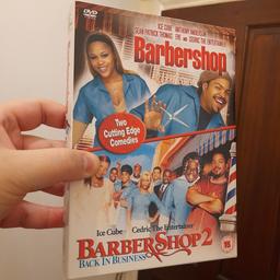 ■ PRICE: £5

■ CONDITION: GREAT
▪ Used

■ INCLUDES:
▪ Barbershop (2002)
Starring: Ice Cube & Eve
Director: Tim Story

▪ Barbershop 2: Back in Business (2004)
Starring: Ice Cube & Queen Latifah
Director: Kevin Rodney Sullivan

■ DETAILS:
▪ Does not include the third film
▪ Genre: Comedy & Drama
▪︎ Comes in a cardboard case/sleeve with 2 individual DVD cases
▪︎ Both films include special features

■ EXTRA INFO:
▪︎ Selling my whole DVD collection, so there are many other DVDs also available
▪︎ Selling due to moving house/downsizing
▪ Cash on collection is preferred but postage is also available

---

Tags: manchester Gorton Ashton Denton Openshaw Droylsden Audenshaw hyde tameside north west salford ancoats stockport bolton reddish oldham fallowfield trafford bury cheshire longsight worsley dvds blu ray blu-ray film movies films movie african american comedies comedy film dvd sequel boxset boxsets