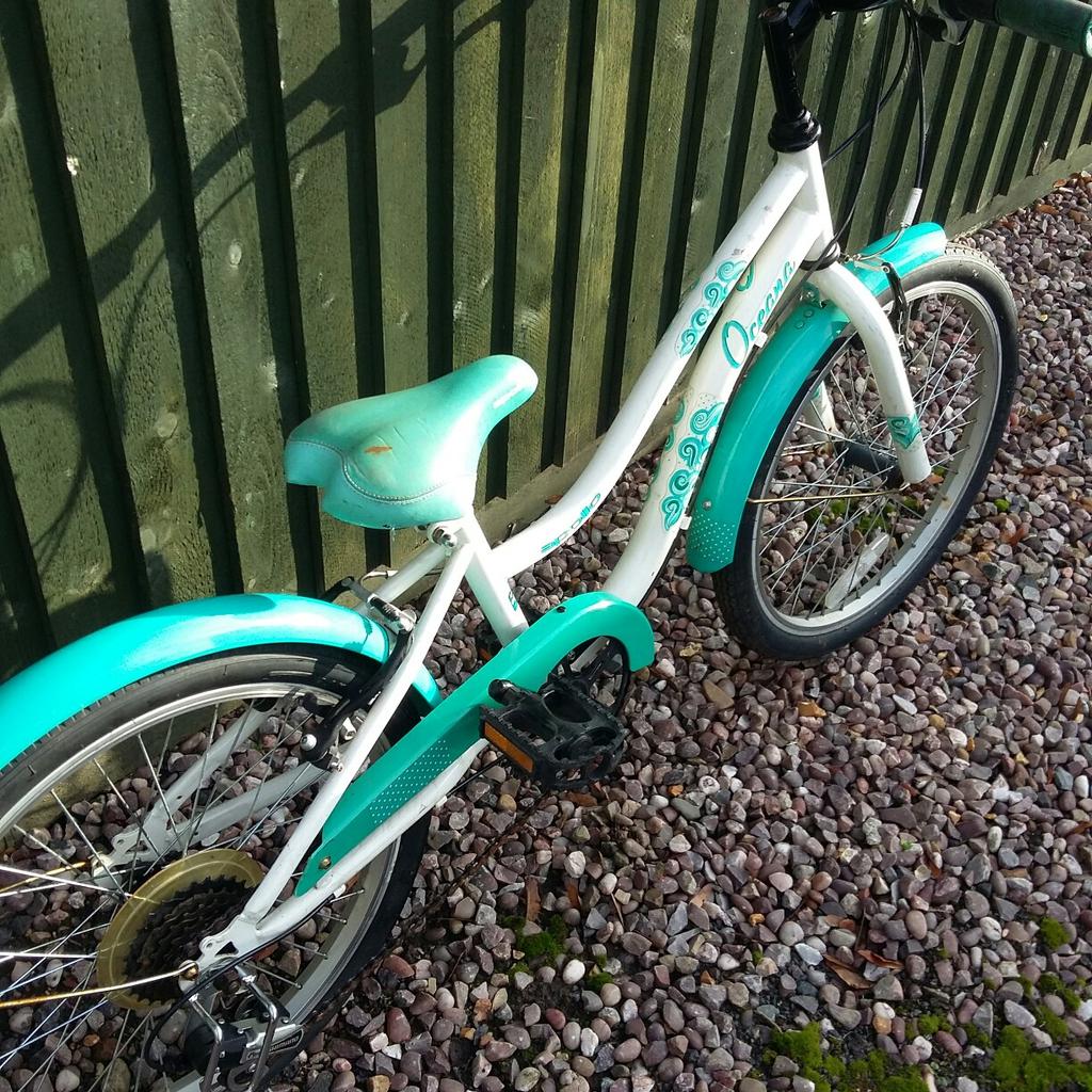 We have an Apollo Oceana child's bike
20" wheels with good tyres
Shimano 6 speed gear system
Would make an ideal Christmas gift