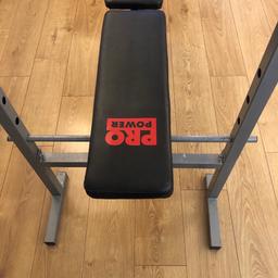 Pro Power Weigh Lifting Bench
Adjustable height
From a smoke and pet free home
It will be disassembled ready for collection
Collection only from Palmers Green area 