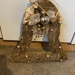 Gold wall hanging bell